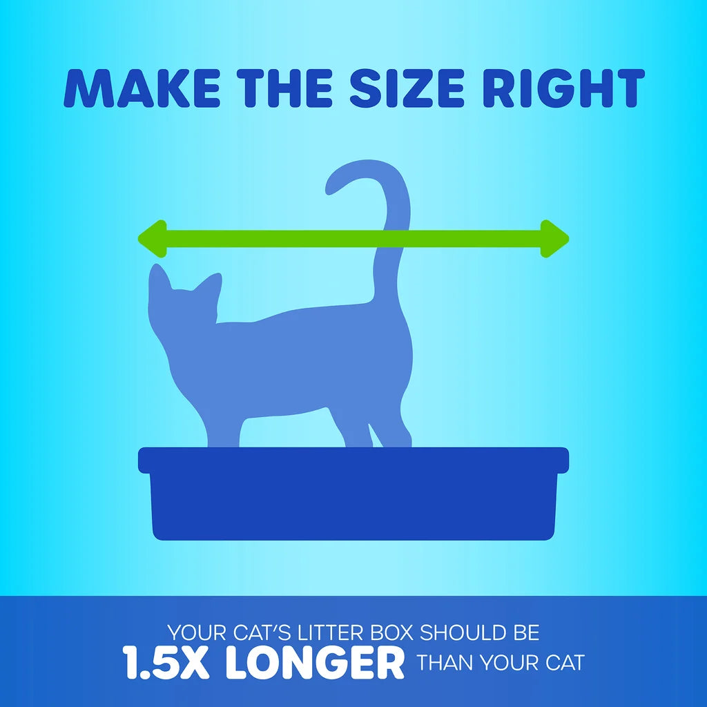 Petmate Basic Cat Litter Pan Large 41.17 x 38.98 x 12.7cm