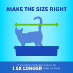 Petmate Basic Cat Litter Pan Large 41.17 x 38.98 x 12.7cm