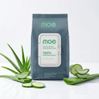 Moe Puppy Multipurpose Derma Wipes Cruelty Free and Plant Based Formula for Dogs & Cats 15x20cm 50pc
