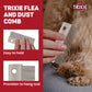 Trixie Flea & Dust Comb Metal for dogs & Cats 21cm