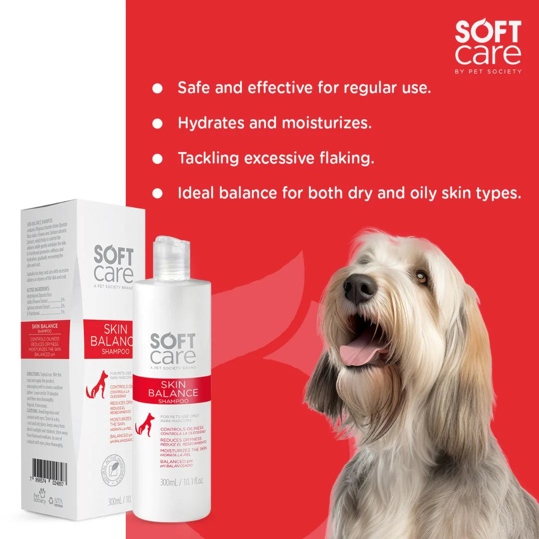 Soft Care Shampoo Skin Balance For Dogs & Cats 300Ml