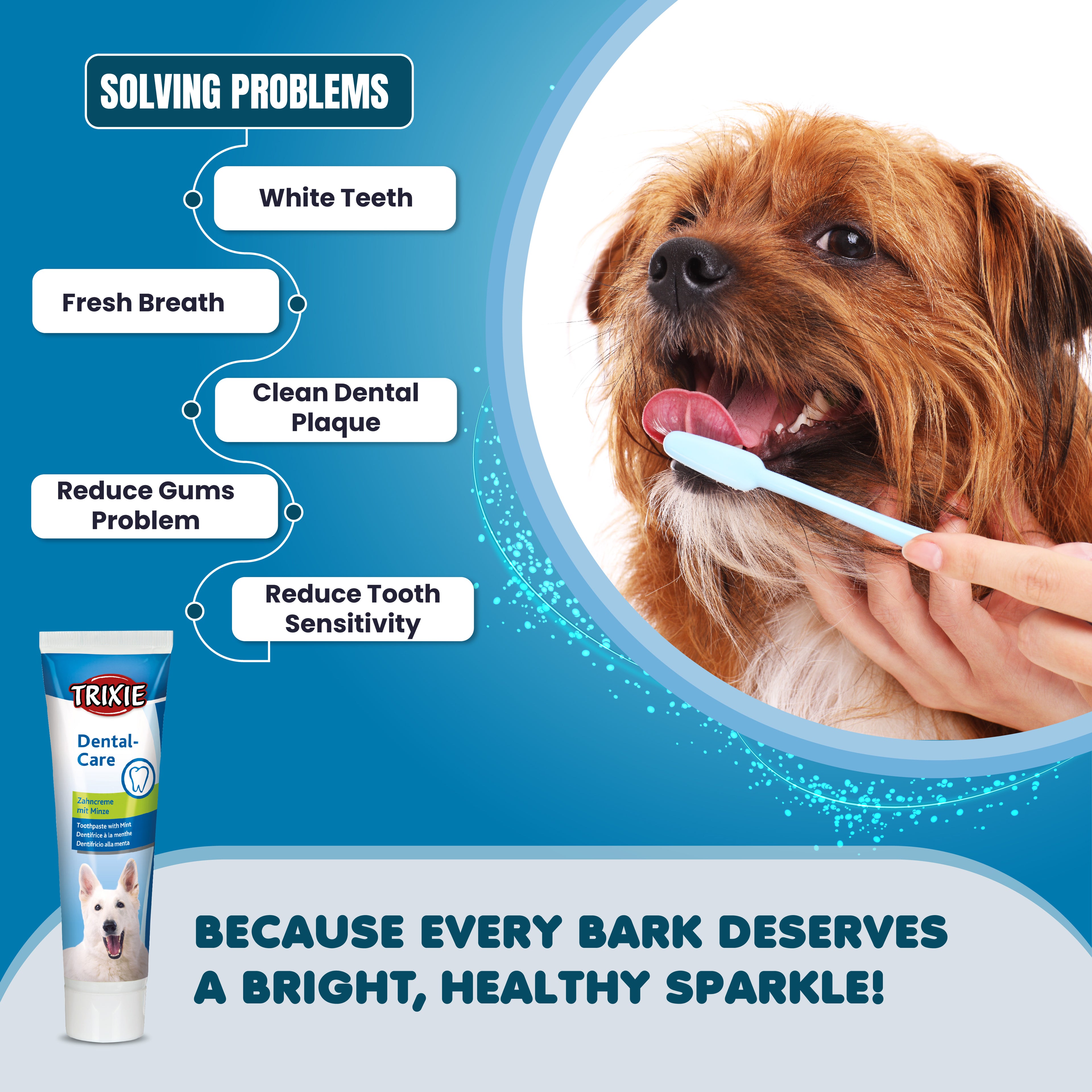 Trixie Dental Care Dog Toothpaste with Mint 100gm