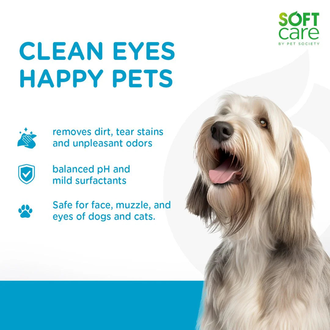 Soft Care Hydra Soft Care Eye Clean Up For Dogs & Cats 100Ml