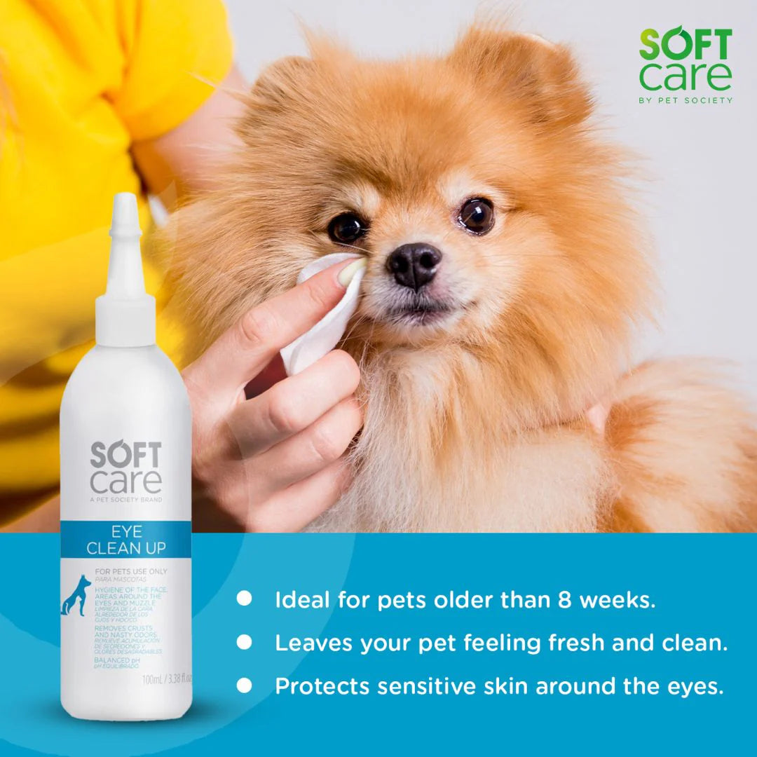 Soft Care Hydra Soft Care Eye Clean Up For Dogs & Cats 100Ml