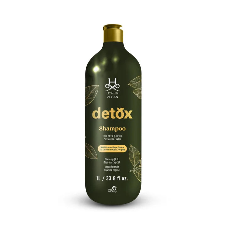 Hydra Groomer’s Vegan Detox Shampoo for Dogs & Cats – 1L