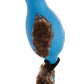 Gigwi Duck Push To Mute with Plush Tail Dog Toy Blue