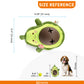 FOFOS Cute Treat Dispenser Toy Avocado 13 x 21 x 10 cm