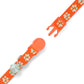 Basil Printed Collar for Cats & Puppies Orange