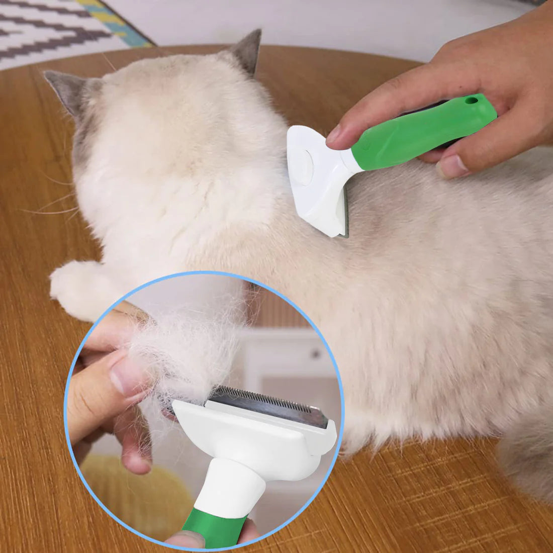 Basil De-Shedding Comb For Dogs & Cats