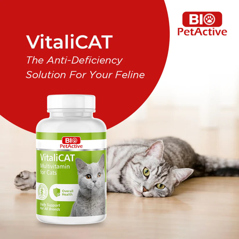 Bio Pet Active Vitali Cat Multivitamin For Cats 30 Tab