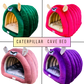 Caninkart Caterpillar Cave Bed For Dogs & Cats Medium Green 52cm x 46cm x 41cm
