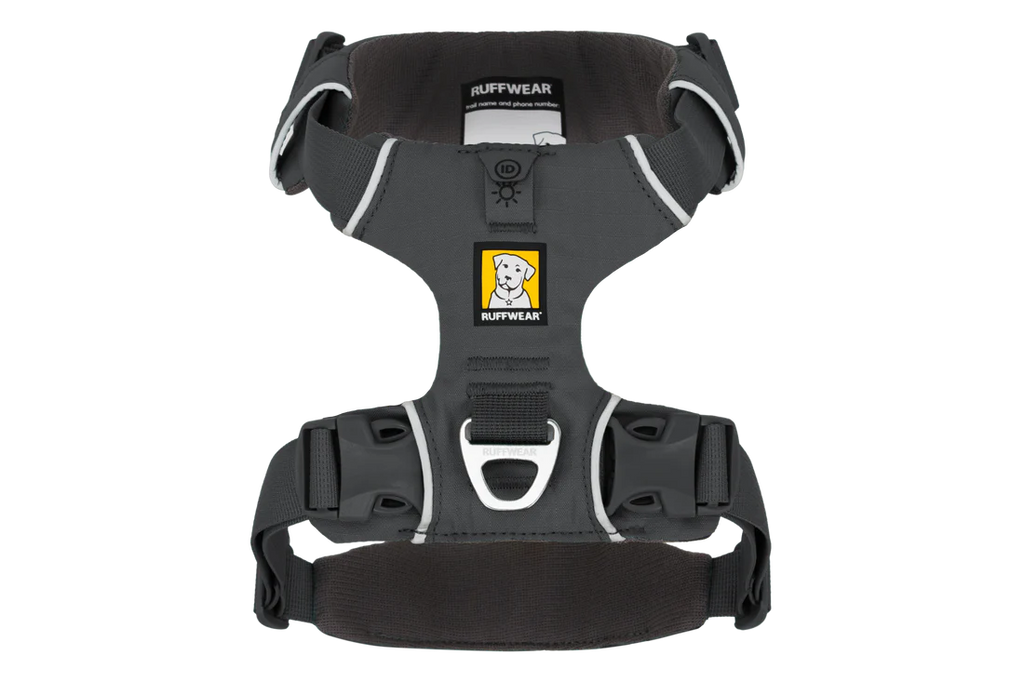 Ruffwear Front Range Dog Padded Harness - Basalt Gray