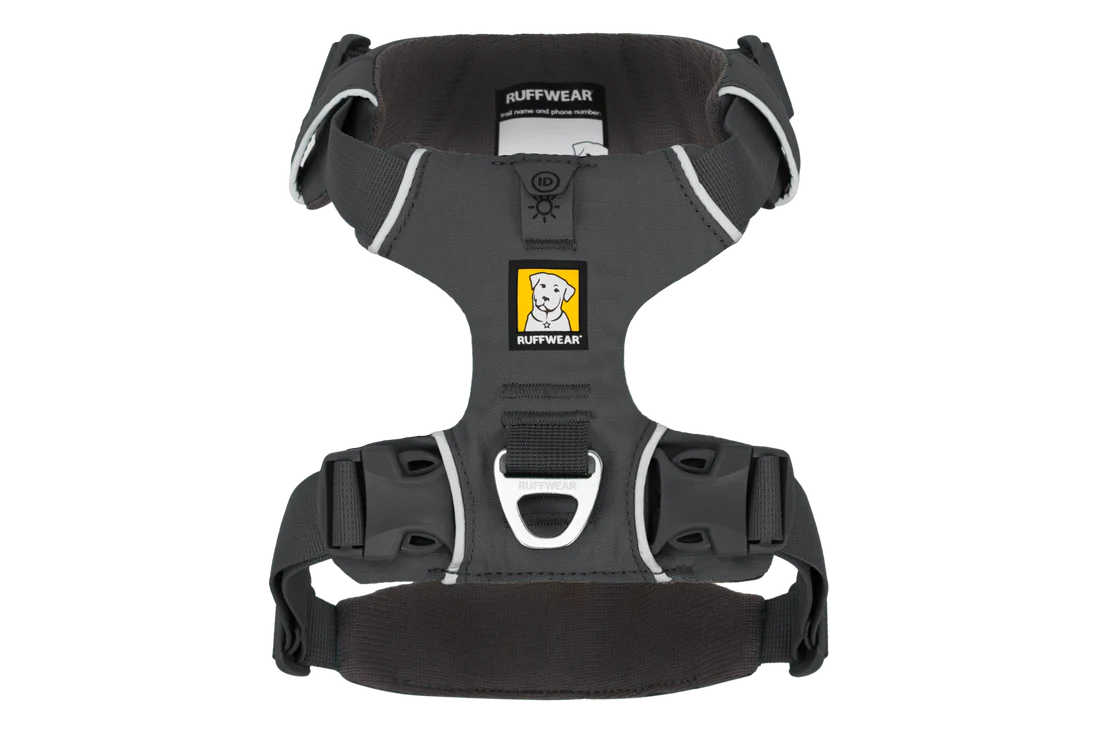 Ruffwear Front Range Dog Padded Harness - Basalt Gray