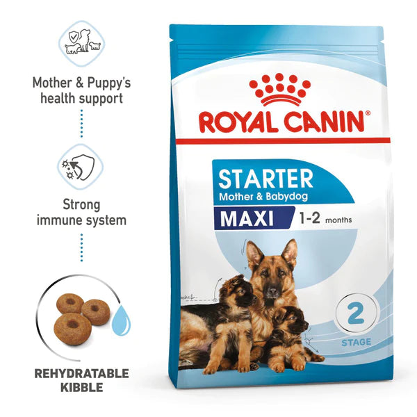 Royal Canin Maxi Starter Mother & Baby (For 1-2 Months/26-44kg of Dogs) Dry Dog Food