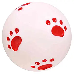 Trixie Ball With Paws Vinyl Toy For Dogs 10cm