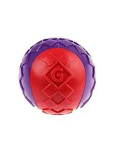 Gigwi Ball Squeaker Dog Toy Red