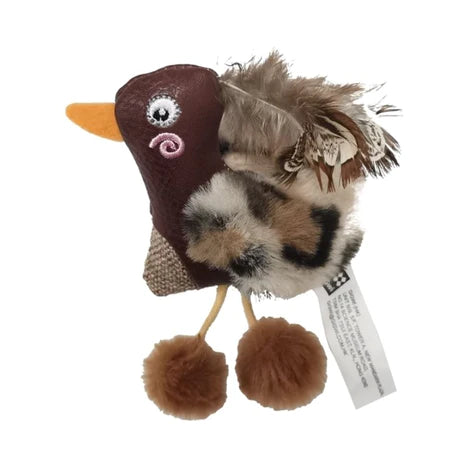 Gigwi Eco Line Catch & Scratch Cat Toy Duck 11x7x5cm