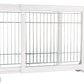 Trixie Dog Barrier Wooden 65-108x61cm (White)