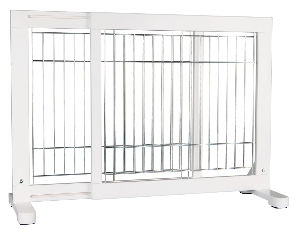 Trixie Dog Barrier Wooden | min 65cm/max 108cmx61cm | White