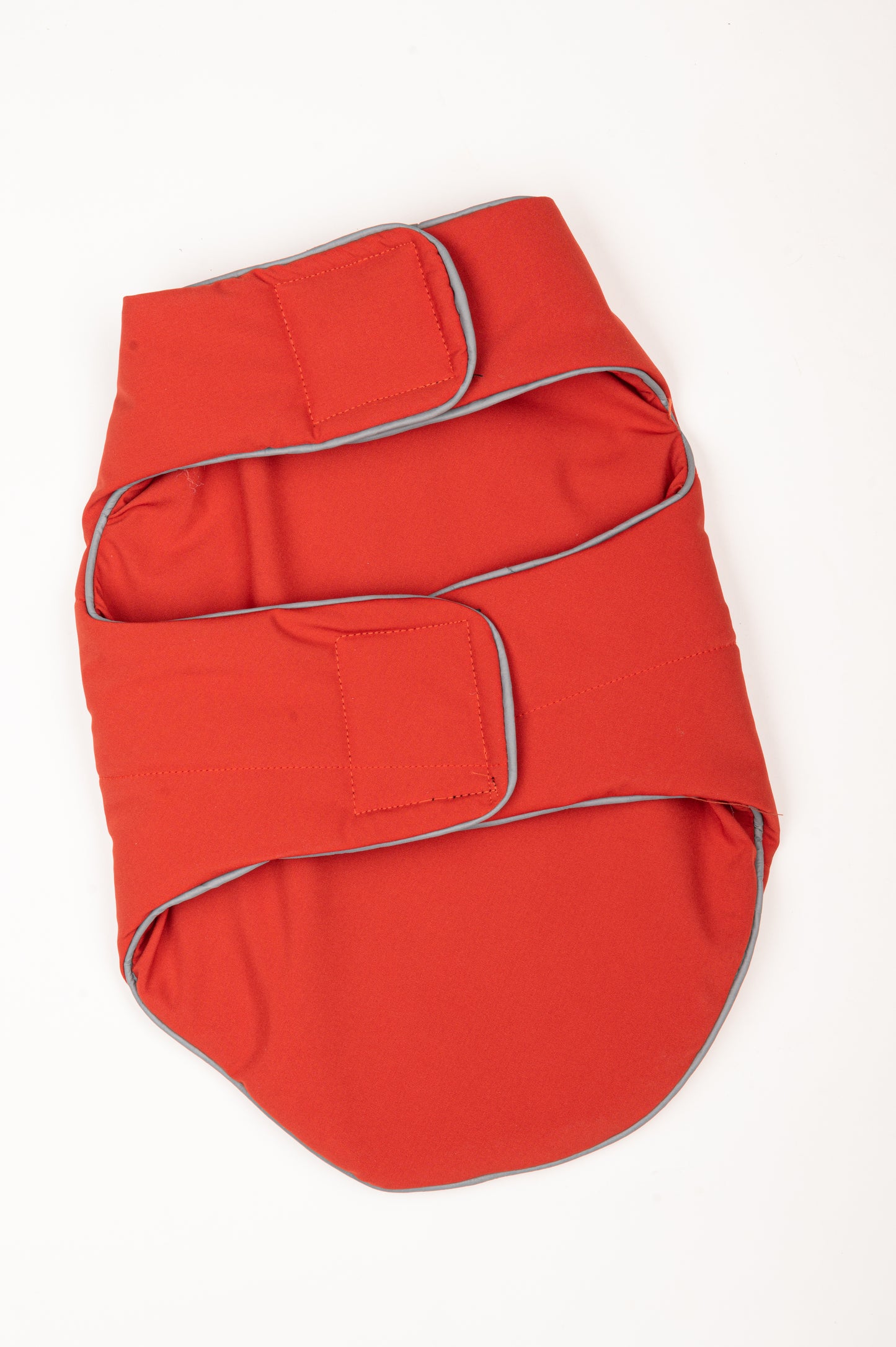 Pet Snugs Water-Resistant Top & Soft Cotton Lining Jacket For Your Furry Friend Rust Red