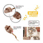 Gigwi Melody Chaser Mouse Toy For Cat 19.50 x 6 x 4cm