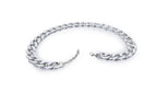Basil Silver Dog Jewelry – Lightweight Glam No Metal Chain Small 34cm