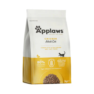 Applaws Chicken Adult Cat Complete Natural and Grain Free Dry Cat Food 2kg