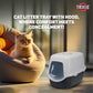 Trixie Vico Cat Litter Tray with Dome | Dark Grey/Light Grey | Size: 40x40x56cm