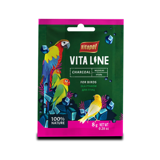 Vitapol Vitaline Feed Supplement - Charcoal For Birds 8g