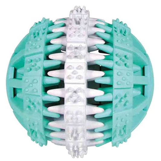 Trixie Denta Fun Ball Mint Flavour Natural Rubber 6cm