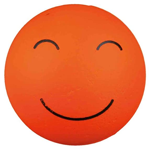 Trixie Smiley Ball Floatable Foam Rubber Dog Toy 6cm