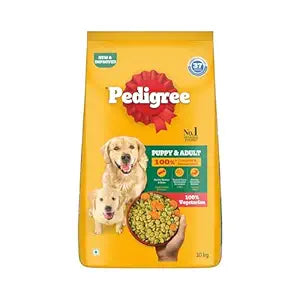 Pedigree Vegetarian & Sustainable Dry Food For Adult Dogs & Puppy