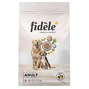 Fidele Adult Light & Senior Dry Food For Dogs