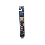 Gigwi Premium Line Reflective Strap with Sturdy Metal Buckle Dog Collar Adjustable Neck Size 48-70cm Blue (X-L)