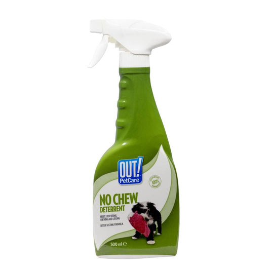 Out Chew Stopper Spray For Dogs 500ml