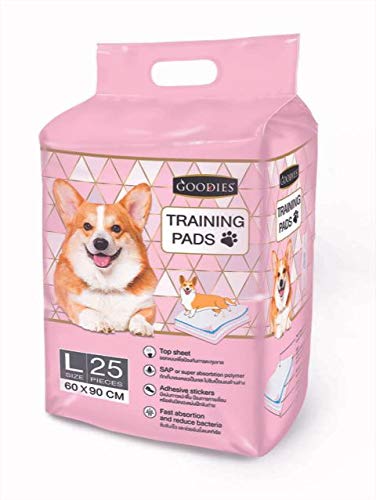 Goodies Training Pads for Dogs Super Absorbent Large 60x90 (25pcs)