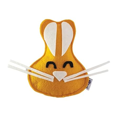 Hriku Catnip Toy Shashak Rabbit Yellow M