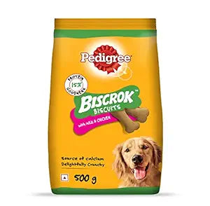 Pedigree Biscrok Biscuits with Milk & Chicken Dog Treats