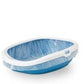 Savic Gizmo | Cat Litter Tray + Rim | Twilight Blue | Size: 44x35.5x12.5cm