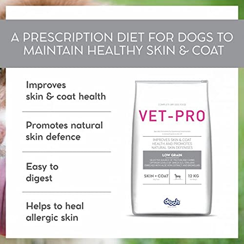 Drools Vet Pro Skin + Coat Dry Dog Food 3kg