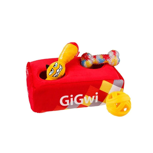 Gigwi Hide N Seek G-Box Toy For Dog 25x18x9cm