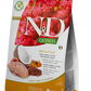 Farmina N&D Quinoa Skin & Coat Cat Food Grain-Free Quail, Quinoa, Coconut & Turmeric Recipe Dry Cat Food 1.5kg