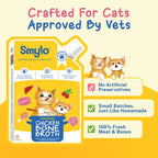 Smylo Hydration Rich Chicken with Carrot, Kale and Cranberry Bone Broth for Cats 100ml