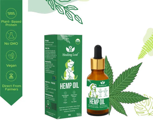Healing Leaf Hemp Oil for Dogs and Cats 90ml