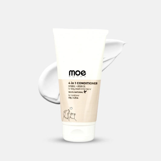 Moe Puppy 4 in 1 Conditioner Plant Based Formula For Dogs & Cats 120g