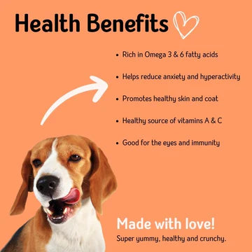 Nuts over Mutts Beetroot Heartlets Vegetarian All-Natural & Gluten-Free Treats For Dogs 200g