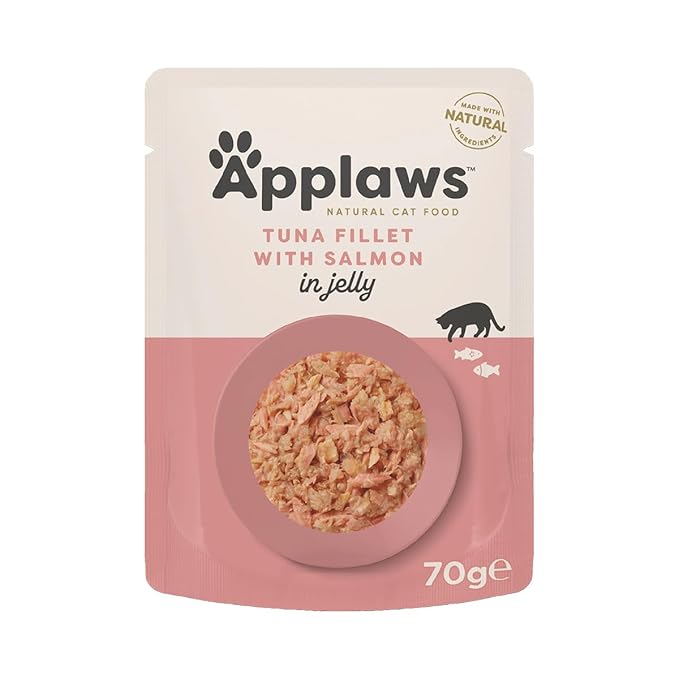 Applaws Tuna Fillet with Salmon in a Tasty Jelly 70g