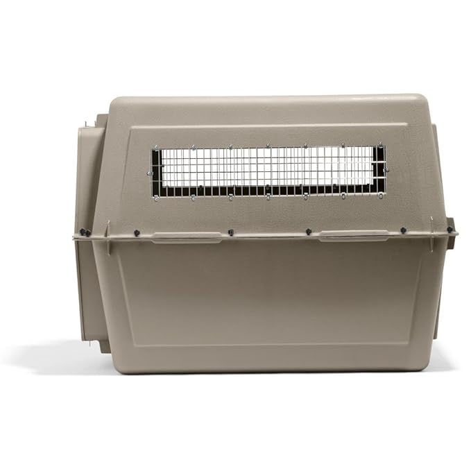 Petmate Ultra Vari Kennel Traditional 48" Interior Dimensions I 44" L x 29" W x 32.5" H (IATA Approved)