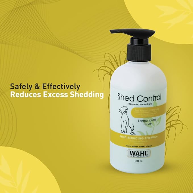 Wahl Shed Control Lemongrass Sage Reducing Formula Shampoo  for Dogs