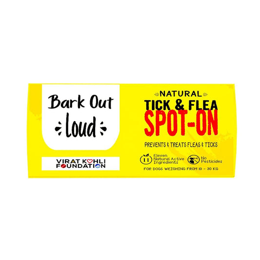 Vivaldis Bark Out Loud Natural Tick & Flea Spot-On For Dogs & Cats Weight Up To 10-30 kg 3ml